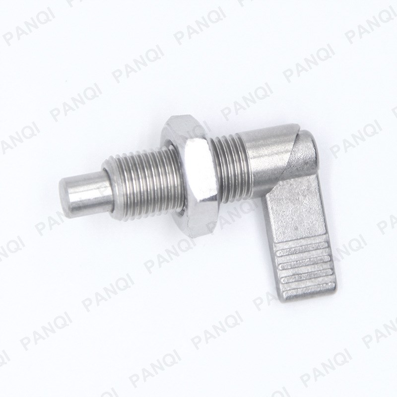 L型把手旋钮柱塞SPXVB/SPXVBK止动弹簧定位销插销细牙自锁分度销