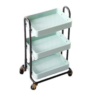 Dollhouse娃娃屋手推车餐车置物架书架 家具配件6分bjd食玩场景