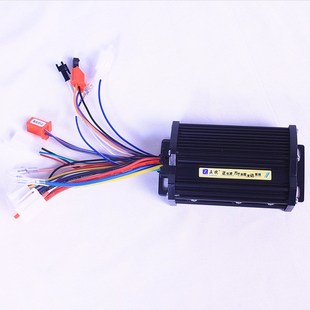 正捷三模正弦波超静音6管36V48V60V350W400W黑金版 控电动车控制器