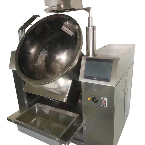 六路液体四路粉料智能球底搅拌炒菜机自动炒菜机智能炒菜机炒菜机