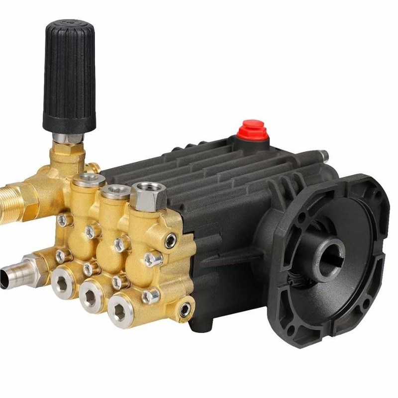 超高压洗车机泵头2.2到7.5压力清洗机柱塞泵黑猫大功率家用