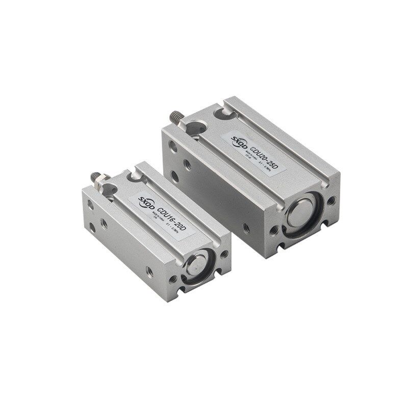 双鑫气动小型自由安装气缸CDU10/16/20-5/10/15-20/25/30/40/50