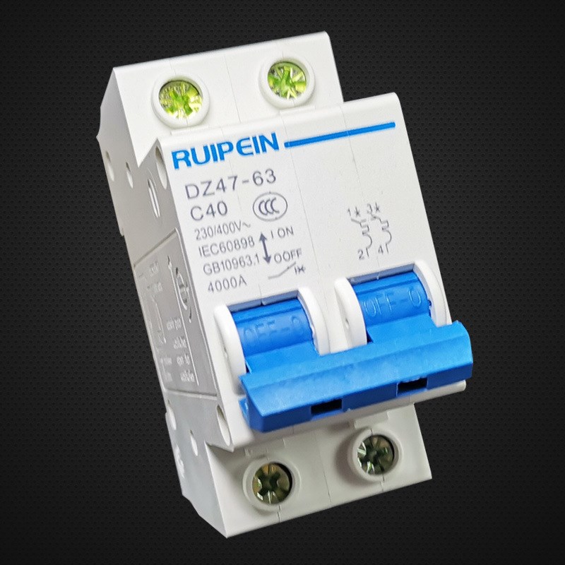 工厂3P空开移动房用电器C型小型断路器3P40A3P63A工厂适用