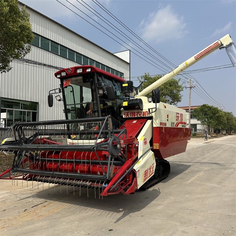 沃得4LZ-8.0EZ倒伏王 油菜联合收割机 跨区作业履带联合收割机,农机/农具/农膜,收割机械,淘宝优惠券,粉丝福利购,淘宝优惠卷