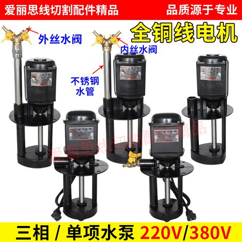 线切割快走丝水泵高端睿嘉LDPB1-15-TP水泵三相单相水泵220V/380V