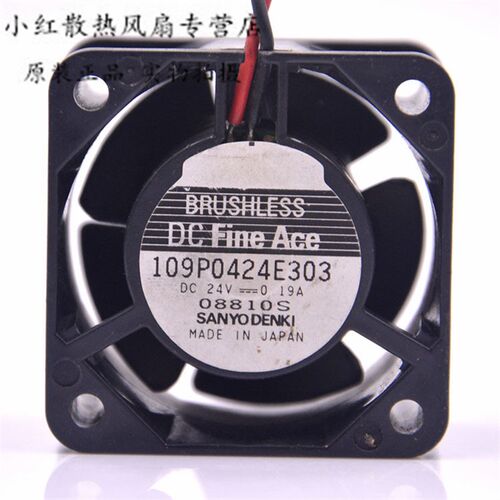 Sanyo/三洋 4CM 4028 24V 0.19A 109P0424E303 大风量 变频器风扇