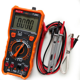 正品 南京天宇T28C数字万用表电容温度测量遥控NCV感应电场20A电流