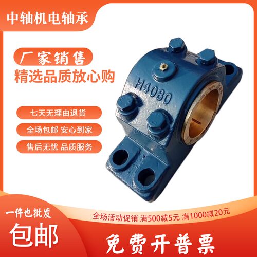 铸铁滑动 青铜 瓦铜套轴承座H2030 2035 H2040 H2045 H2050 H2060