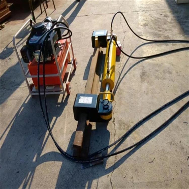 拉伸器使用方便操作简单YLS-900型钢轨拉伸机液压钢轨