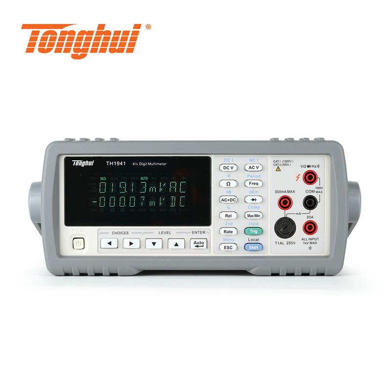 TH1941四位半数字多用表TH1942台式数字万用表读数51000字