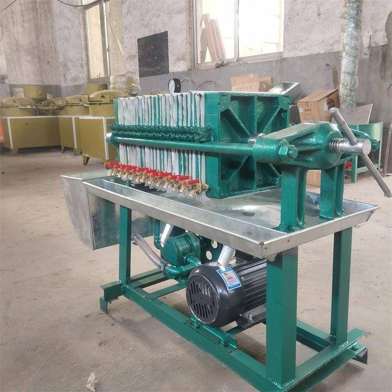 压滤机小型食用油板框滤油机油坊过滤机新款板式器花生大豆油渣