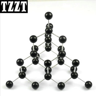 金刚石结构模型 晶体 钻石正四面体 初中化学实验器材 教学仪器