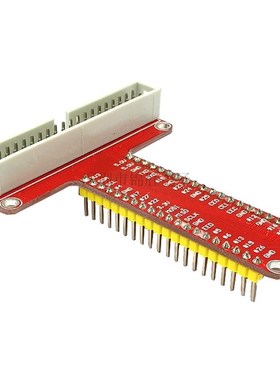 树莓派/Raspberry Pi B+ 专用配件 T型GPIO扩展板 红色/蓝色PCB板