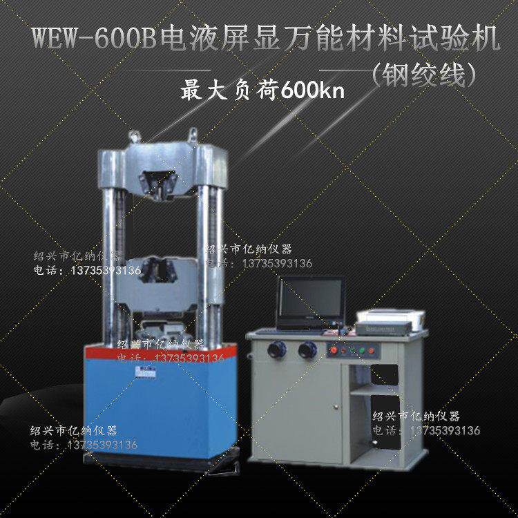 WEW600B/1电液屏显钢绞