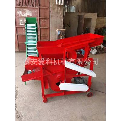 花生排杂去石除尘机农用机械振动筛选石头清杂自动装袋吉林适用