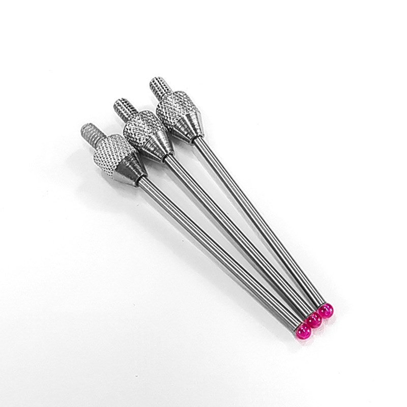 百分表平测头测针尖测头千分表测头高度计测针高度规测针锥型测针