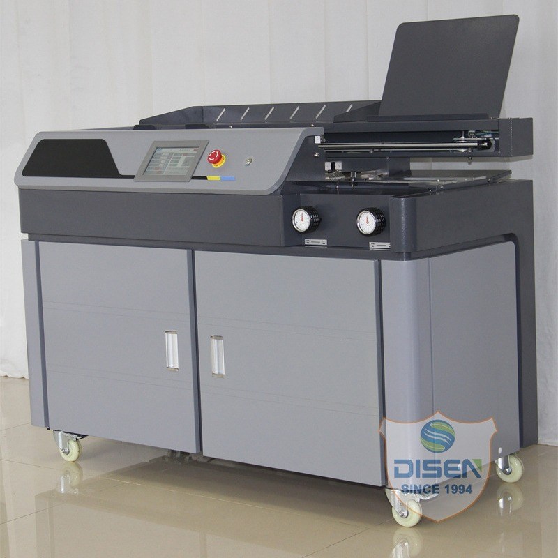 M60-A4智能变频变速无线胶装机快速包书机自动无线胶订机带侧胶