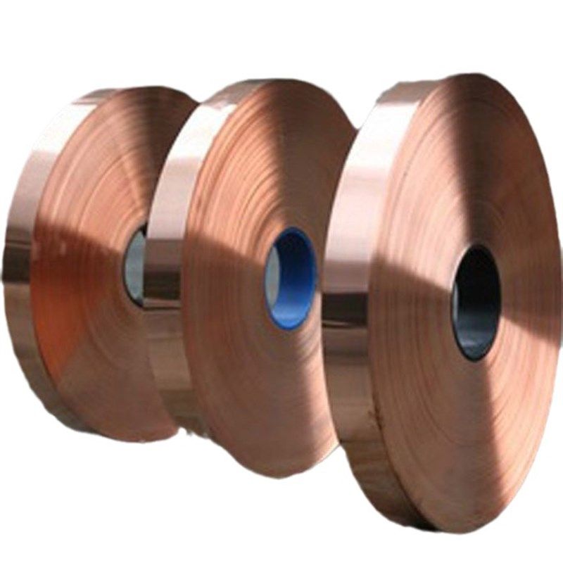 T2纯紫铜带薄紫铜片紫铜皮紫铜箔半硬软态紫铜箔