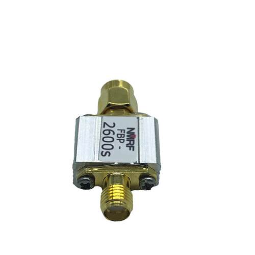 2600MHz WiMAX专用SAW带通滤波器，1dB 通带 2555-2655MHz，SMA接