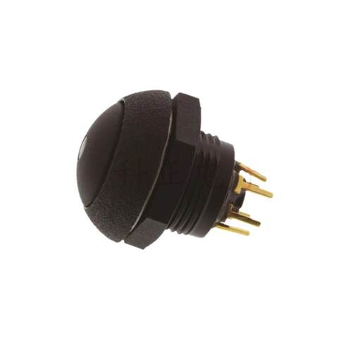 LP9-31231H22 OTTO 黑色圆盖带灯工业按钮开关 5A 28V 直流