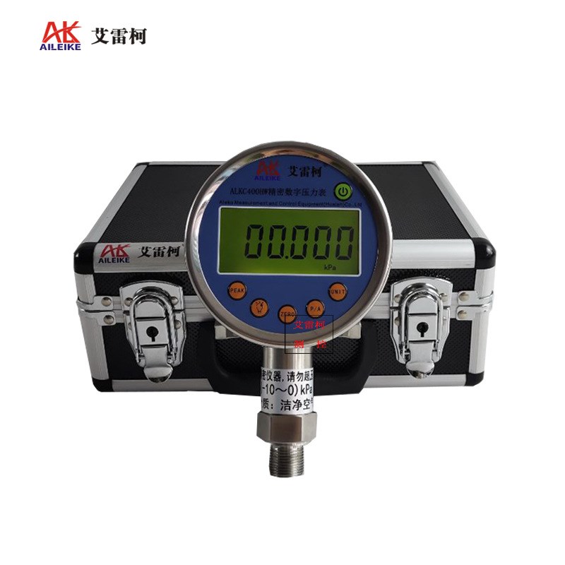 ALKC400HW数字压力表-10~0KPa数显仪压力计微压Pa 0.05级
