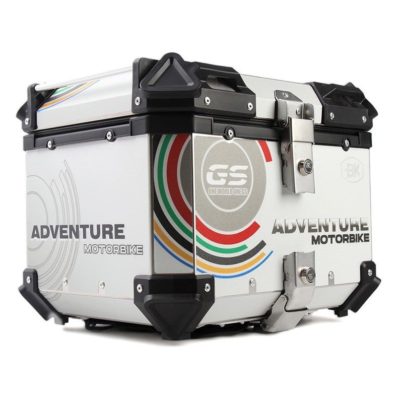 45L贴画摩托车铝合金快拆尾箱踏板车储物箱小牛九号电动车后备箱