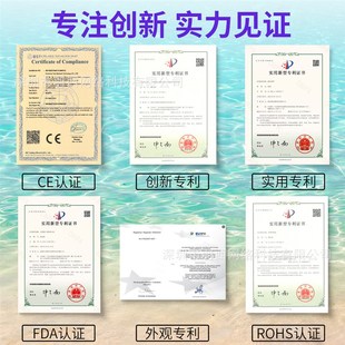 潜水面罩儿童浮潜面罩 双管送气防呛水防雾防压高清 潜水面罩硅胶