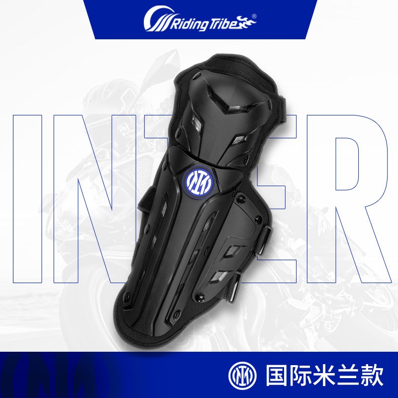 摩托车护膝透气户外防摔护膝骑行装备硬料壳越野机车滑雪滑草护具