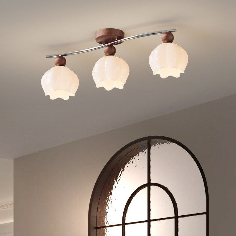 花苞过道灯吸顶灯单头长条形玄关走廊灯入户门厅衣帽间阳台灯,家装灯饰光源,客厅吊灯,淘宝优惠券,粉丝福利购,淘宝优惠卷