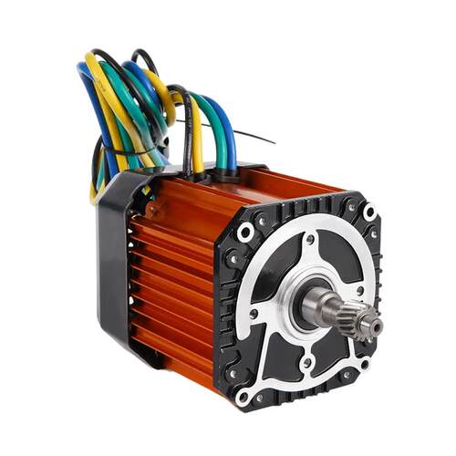电动车配件永磁直流无刷三轮车方形电机配件48V60V72V1200W