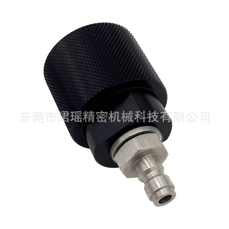 跨境供应CO2气瓶适配器 充气接头内牙G1/2 快速断开母头/公头8mm