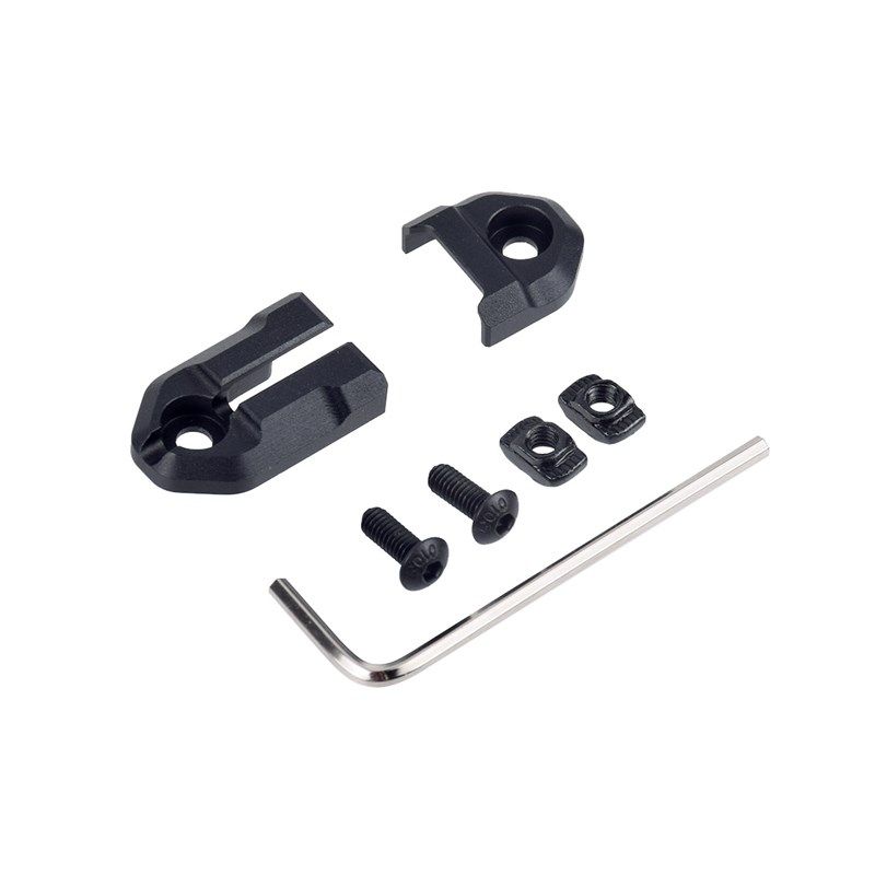 SF M300 M600 DBAL-A2线控开关卡槽固定底座 MLOK金属鼠尾卡槽