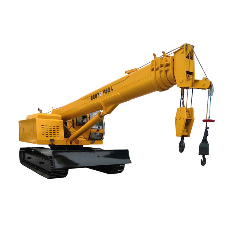 生产履带底盘起重机 复杂地形履带越野吊 3吨液压支腿履带吊