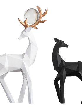 北欧摆件创意简约房间布置y家居摆设客厅电视柜酒柜装饰品