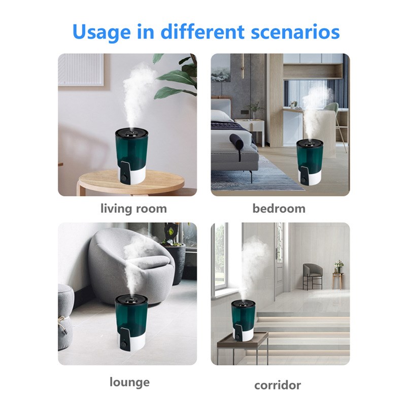 家用超声波静音大雾量加湿器办公室室桌面内家居增湿设置智能遥控