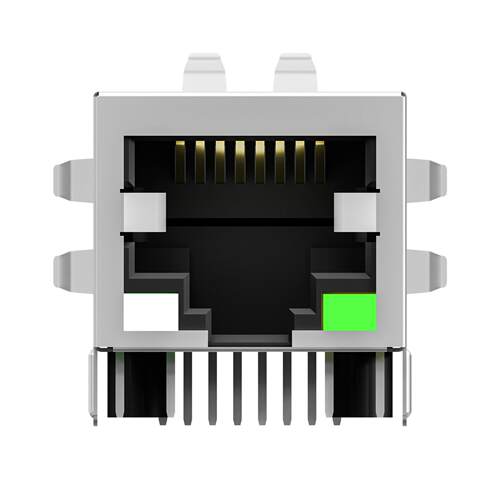 SYT111Q009DF3A1D 口 带双色灯 带弹片 带千兆滤波器RJ45连接器