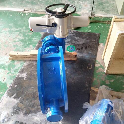 污水处理电动蝶阀D943H-16C DN300自动化改造DZW60手自一体RS-485