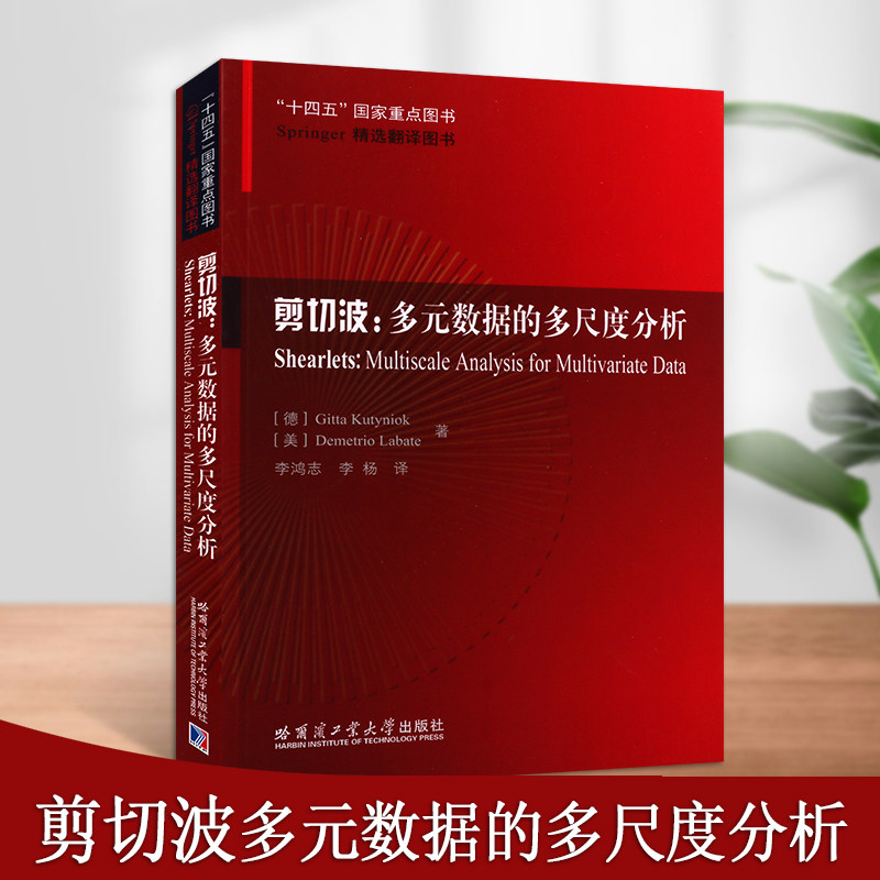 剪切波多元数据的多尺度分析剪切波和几何学大学生研究生数学科学电子信息等工程技术专业人员学习资料书哈尔滨工业大学出版社