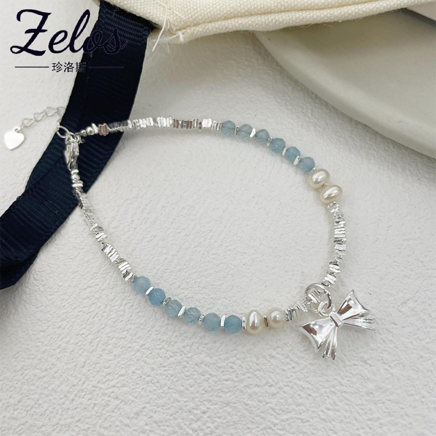 S925纯银珍珠手链女轻奢