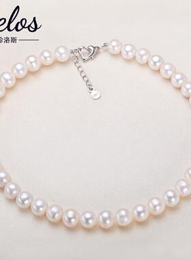 诸暨淡水真珍珠项链轻奢款