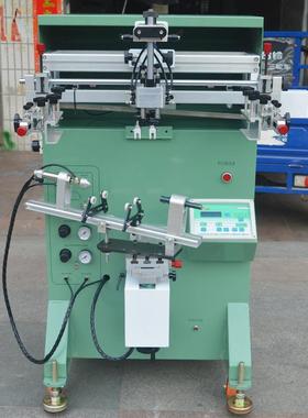 400曲面丝印机奶茶杯酒瓶垃圾桶笔化妆品滚印机圆管PP丝网印刷机