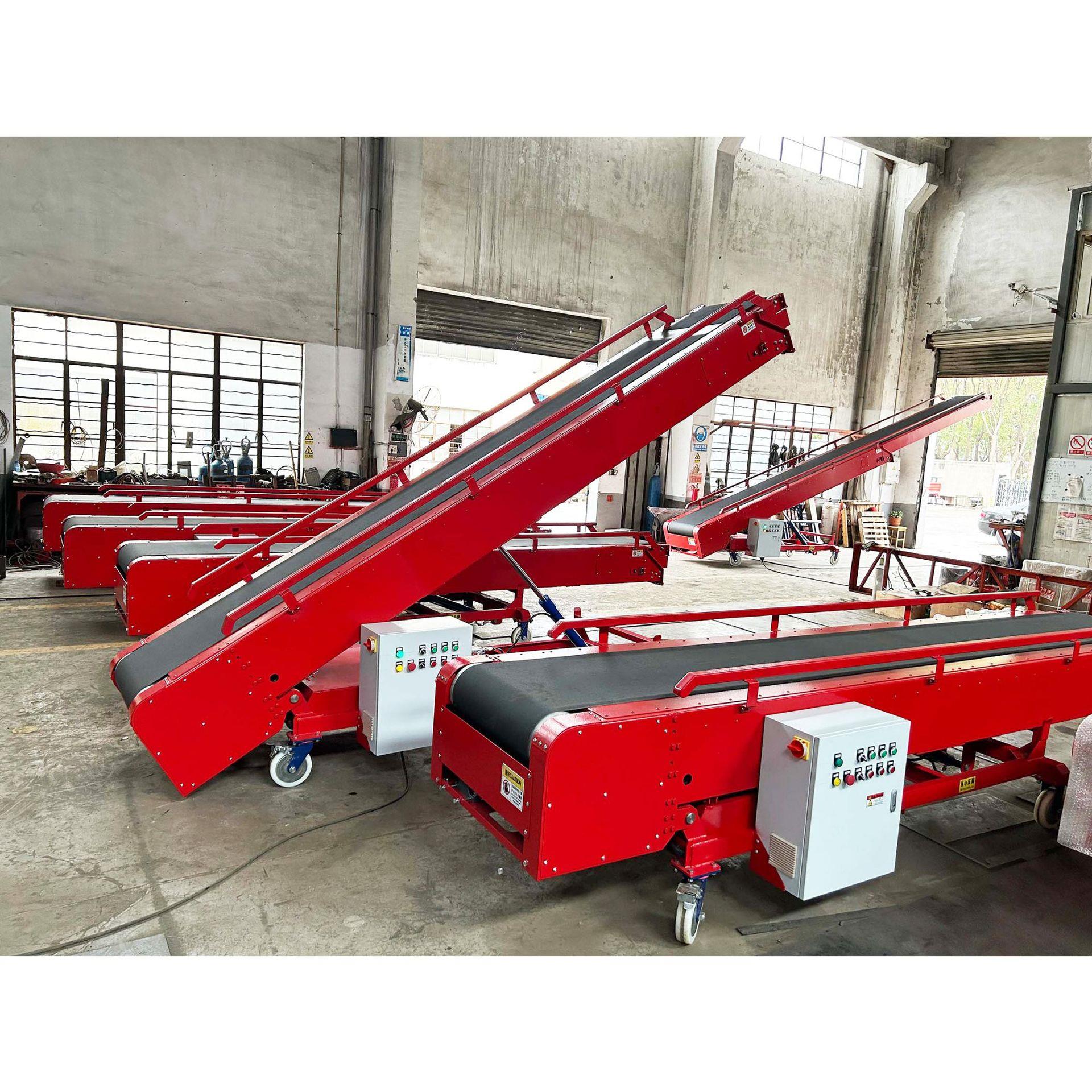 两节伸缩机3伸2移动装车机伸缩升降灵活高效TC-M2-3/2装卸货