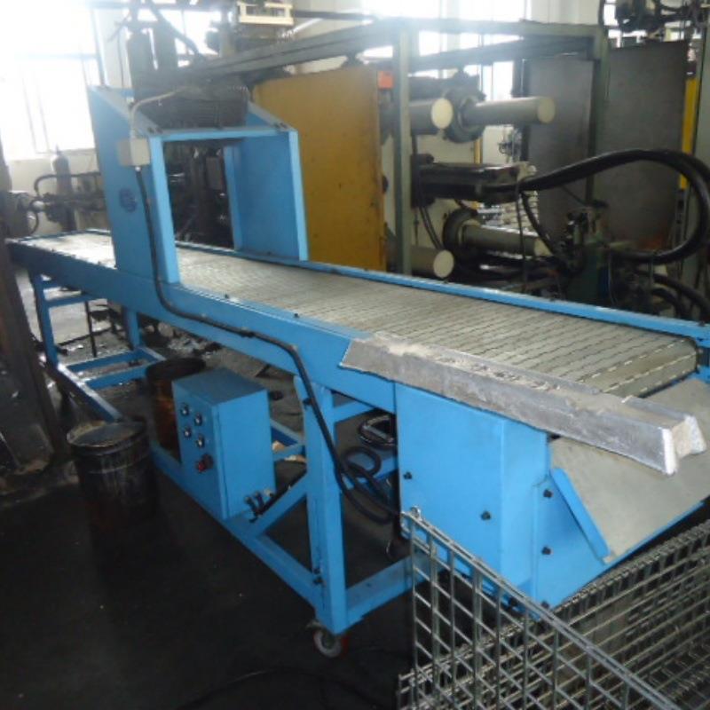 合肥压铸机输送线冷却线传输带输送机304不锈钢链板输送线厂家