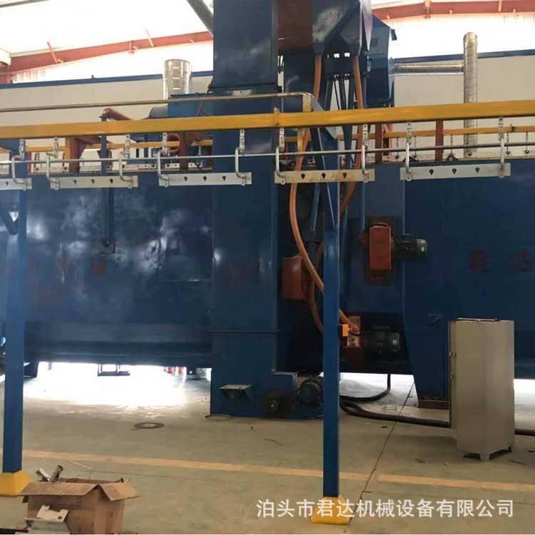 直销H型钢通过式抛丸机8抛钢结构铸件三通弯头钢木家具去油污除锈