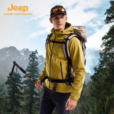JEEP户外防泼水/防风/微弹夹克