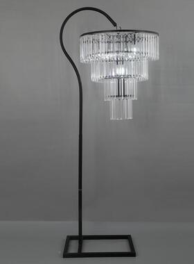 婚新吊款礼堂欧式铁艺电镀水晶冰灯婚庆道具灯晶条路引TJD布置装