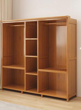 衣柜5家用卧室收纳出房用经租济型简易NTT组装拉布帘衣橱202新款