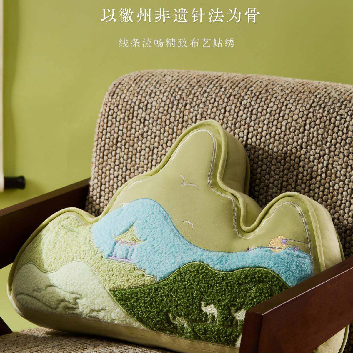 中式异形创意靠山抱枕靠客沙发靠垫床20250905头靠枕办厅护腰腰靠