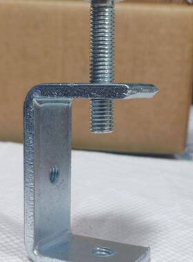 超低价YFQ老虎夹铁镀锌调节器方夹虎口C型U钢工字钢形固定吊卡型