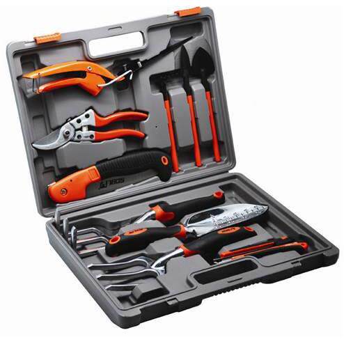 园林工具剪园花艺叉铲子锄HPI头子装艺工具箱SD套-312